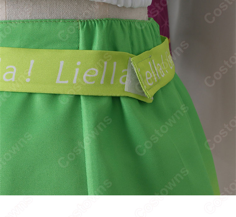 スクフェス 平安名すみれ(へあんなすみれ) コスプレ衣装 『ラブライブ! スクールアイドルフェスティバル』 Liella! <パワフルペイント編 ストリートショット> 覚醒後 cosplay 仮装 変装-10