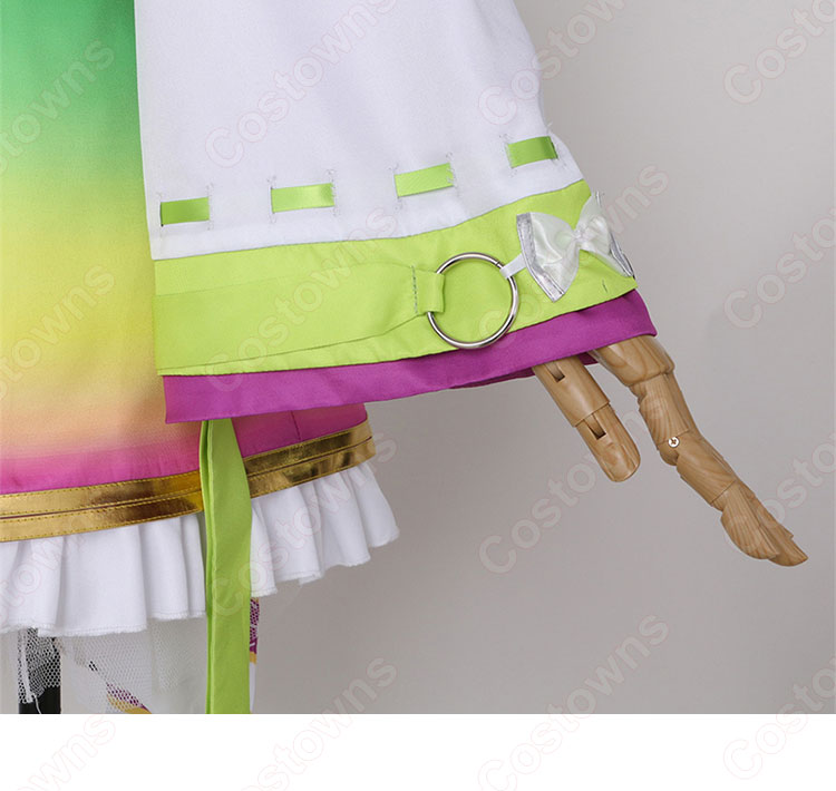 スクフェス 平安名すみれ(へあんなすみれ) コスプレ衣装 『ラブライブ! スクールアイドルフェスティバル』 Liella! <パワフルペイント編 ストリートショット> 覚醒後 cosplay 仮装 変装-12