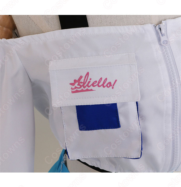 唐可可(たんくぅくぅ) コスプレ衣装 『ラブライブ!スーパースター!!』 Liella! <パワフルペイント編 インスピストリート> 覚醒後 cosplay 仮装 変装-5
