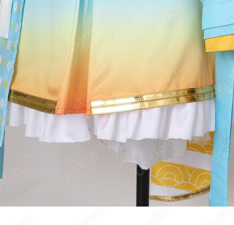 唐可可(たんくぅくぅ) コスプレ衣装 『ラブライブ!スーパースター!!』 Liella! <パワフルペイント編 インスピストリート> 覚醒後 cosplay 仮装 変装-12