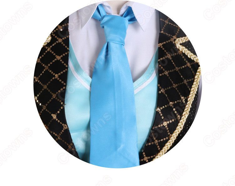 スクフェス 松浦果南(まつうらかなん)コスプレ衣装 『ラブライブ! スクールアイドルフェスティバル』 スクフェスホワイトデーライブ2022 cosplay 仮装 変装-6