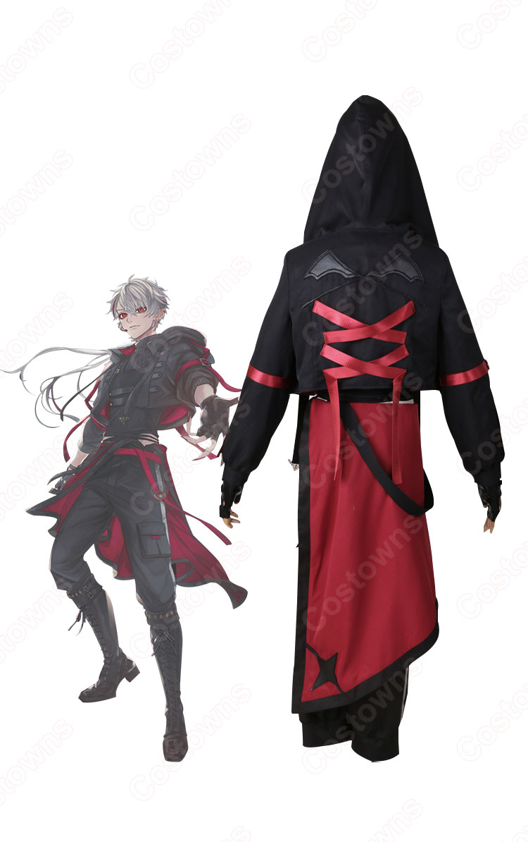 VTuber 葛葉(くずは) 「Scarlet Invitation(スカーレット・インビテーション)」 コスプレ衣装 『にじさんじ』 バーチャルライバー(バーチャルYouTuber) cosplay 仮装 変装-4