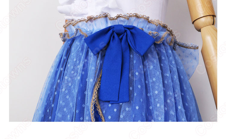 スクフェス 葉月恋（はづきれん） コスプレ衣装 『ラブライブ！ スクールアイドルフェスティバル』 ＜ピュアリィドレス編 可憐にピュアに＞ cosplay 仮装 変装-9