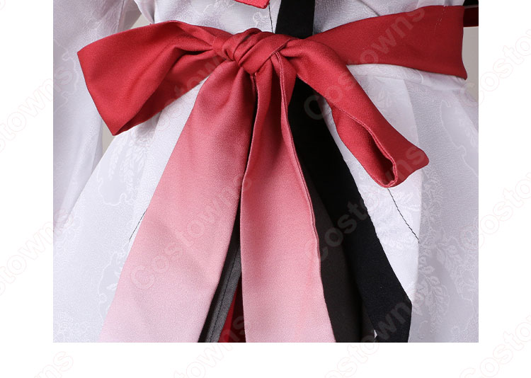 韓国の黒白狐 有栖マナ コスプレ衣装 VTuber 「ぱりぷろ」 cosplay 仮装 変装-8