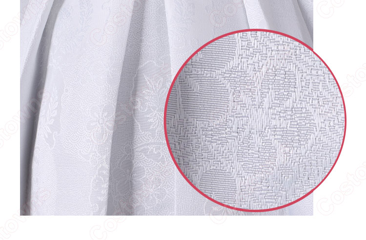 韓国の黒白狐 有栖マナ コスプレ衣装 VTuber 「ぱりぷろ」 cosplay 仮装 変装-7