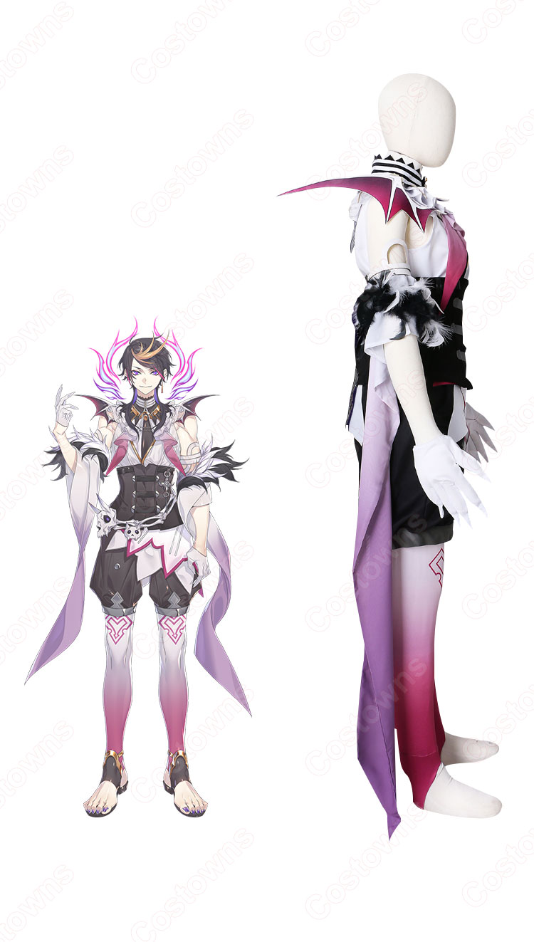 Vtuber ShuYamino (闇ノシュウ) コスプレ衣装 『にじさんじ』 cosplay 仮装 変装-2