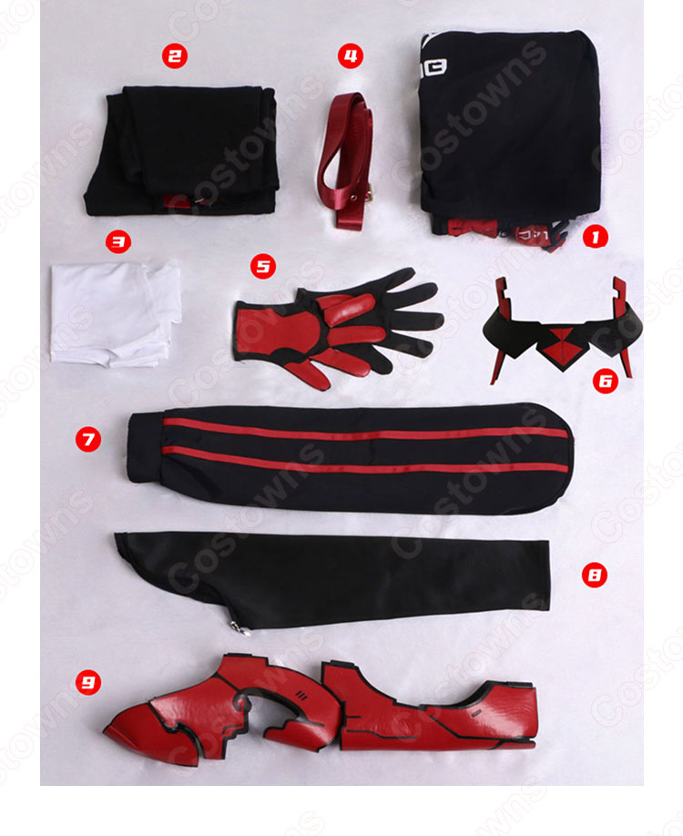 VTuber Fulgur Ovid (ファルガー・オーヴィド) コスプレ衣装 『にじさんじ』 cosplay 仮装 変装-11