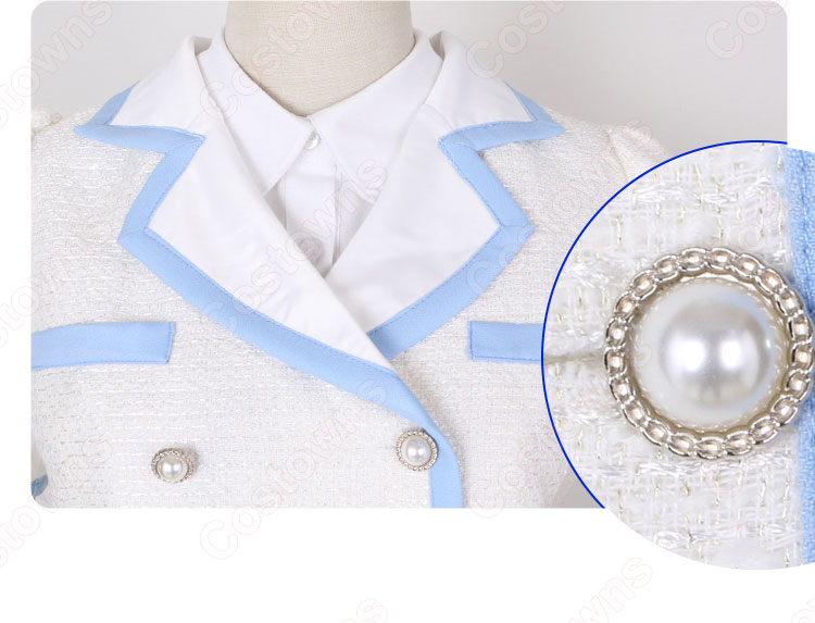 Liella!1stアルバム 「What a Wonderful Dream!!」 葉月恋（はづきれん） コスプレ衣装 『ラブライブ!スーパースター!!』 cosplay 仮装 変装-9