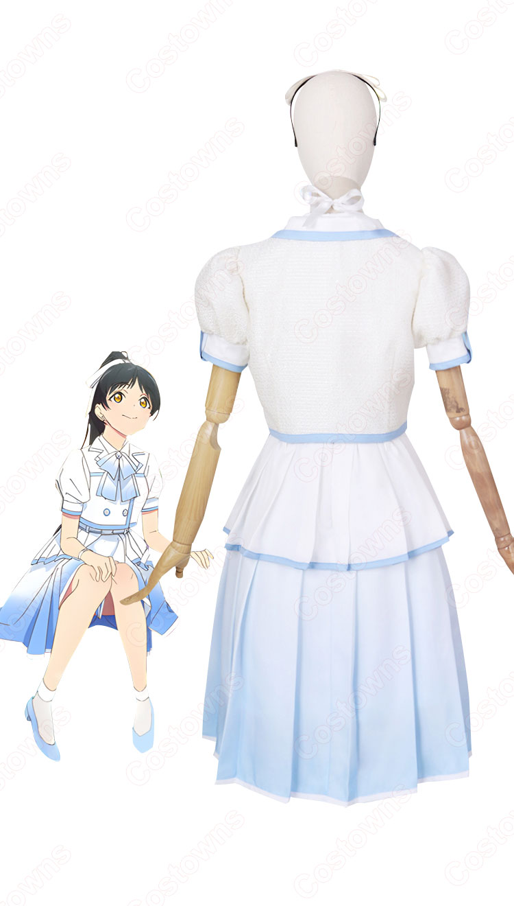 Liella!1stアルバム 「What a Wonderful Dream!!」 葉月恋（はづきれん） コスプレ衣装 『ラブライブ!スーパースター!!』 cosplay 仮装 変装-4