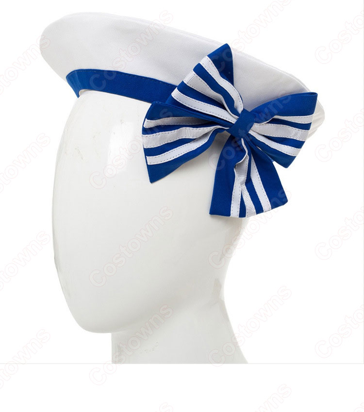 渡辺曜(わたなべよう) セーラー服 水着 コスプレ衣装 『ラブライブ!サンシャイン!!』 cosplay 仮装 変装-8