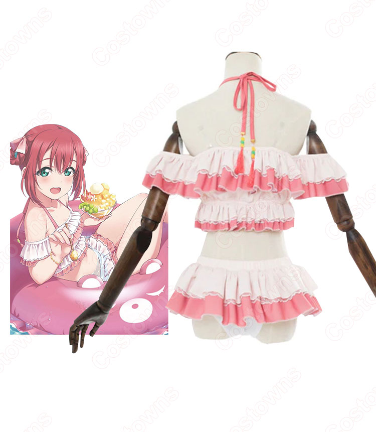 黒澤ルビィ（くろさわるびぃ） 水着 コスプレ衣装 『ラブライブ！サンシャイン！！』 cosplay 仮装 変装 - Costowns