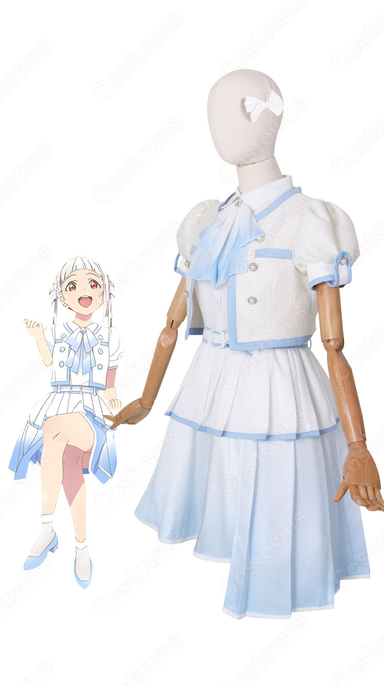Liella!1stアルバム 「What a Wonderful Dream!!」 嵐千砂都(あらしちさと) コスプレ衣装 『ラブライブ!スーパースター!!』 cosplay 仮装 変装-2
