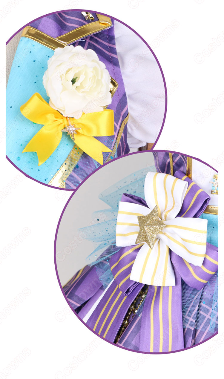 スクフェス 唐可可(タンクゥクゥ) コスプレ衣装 『ラブライブ! スクールアイドルフェスティバル』 Liella! <フレッシュライブ編 キュートなひらめき> cosplay 仮装 変装-7