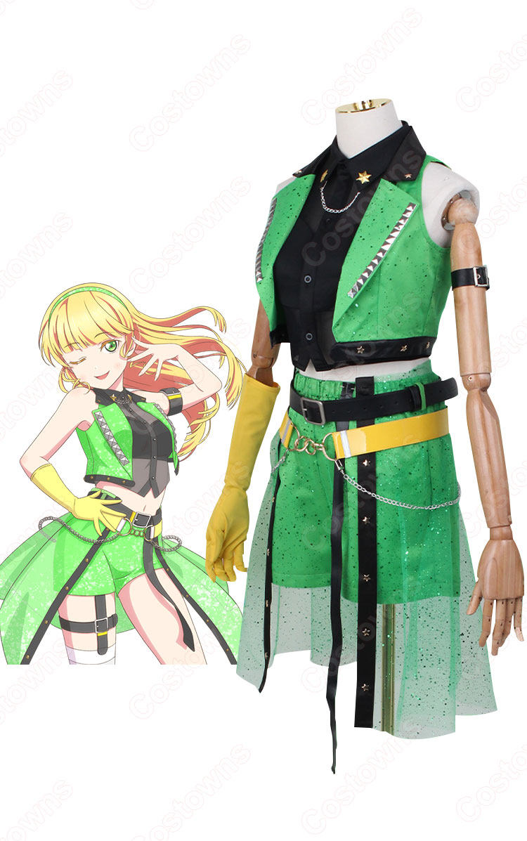 スクフェス Liella! 平安名すみれ(へあんな すみれ) コスプレ衣装 『ラブライブ! スクールアイドルフェスティバル』 <カラフルパフォーマンス編 才色兼備♪> cosplay 仮装 変装-2