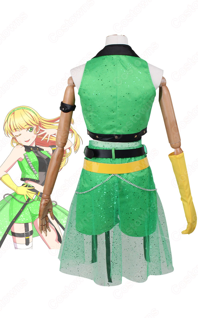 スクフェス Liella! 平安名すみれ(へあんな すみれ) コスプレ衣装 『ラブライブ! スクールアイドルフェスティバル』 <カラフルパフォーマンス編 才色兼備♪> cosplay 仮装 変装-4