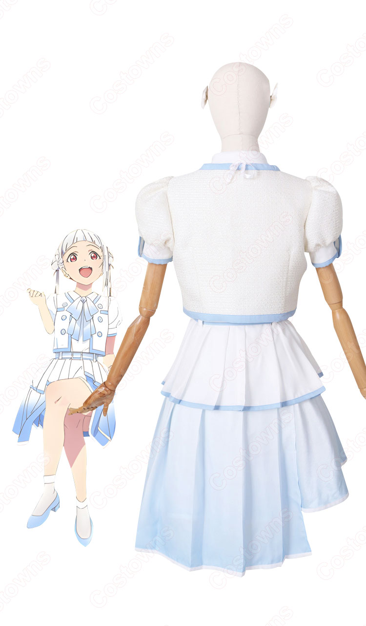 Liella!1stアルバム 「What a Wonderful Dream!!」 嵐千砂都(あらしちさと) コスプレ衣装 『ラブライブ!スーパースター!!』 cosplay 仮装 変装-4