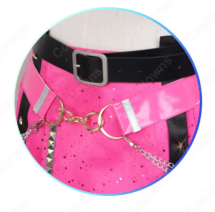 スクフェス Liella! 嵐千砂都（あらしちさと） コスプレ衣装 『ラブライブ！ スクールアイドルフェスティバル』 ＜カラフルパフォーマンス編 反復練習♪＞ cosplay 仮装 変装-7