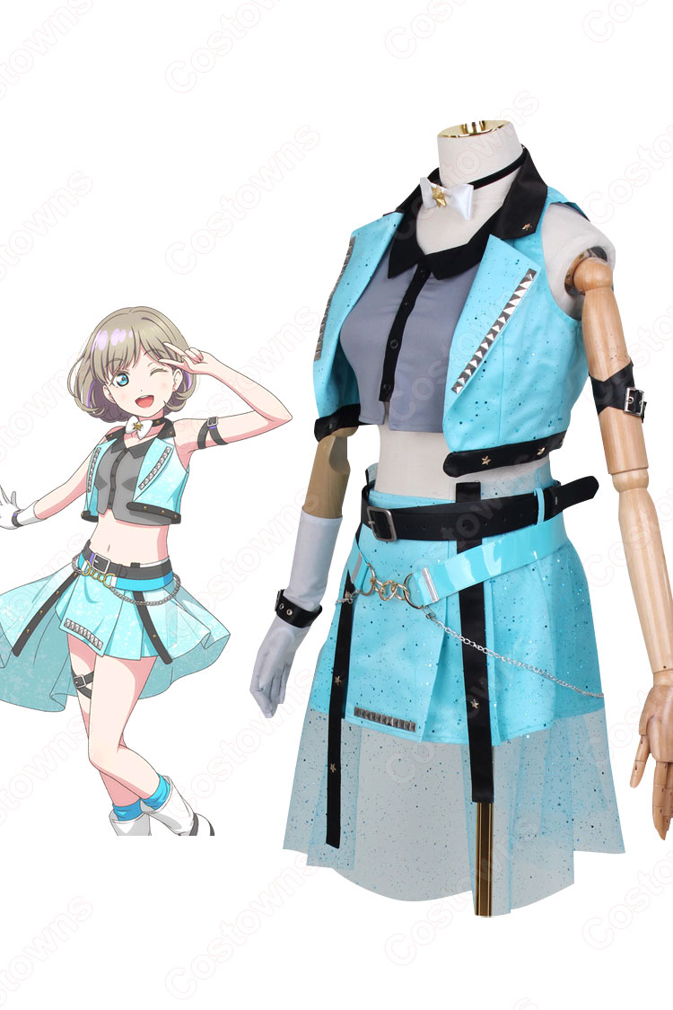 スクフェス Liella! 唐可可（タンクゥクゥ） コスプレ衣装 『ラブライブ！ スクールアイドルフェスティバル』 ＜カラフルパフォーマンス編 お返事は迅速に＞ cosplay 仮装 変装-2