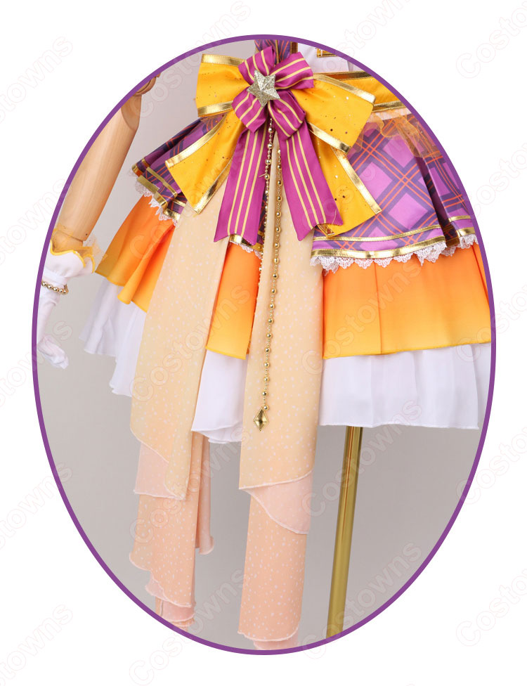 スクフェス 澁谷かのん(しぶやかのん) コスプレ衣装 『ラブライブ! スクールアイドルフェスティバル』 Liella! <フレッシュライブ編 レッツキュート♪> cosplay 仮装 変装-10