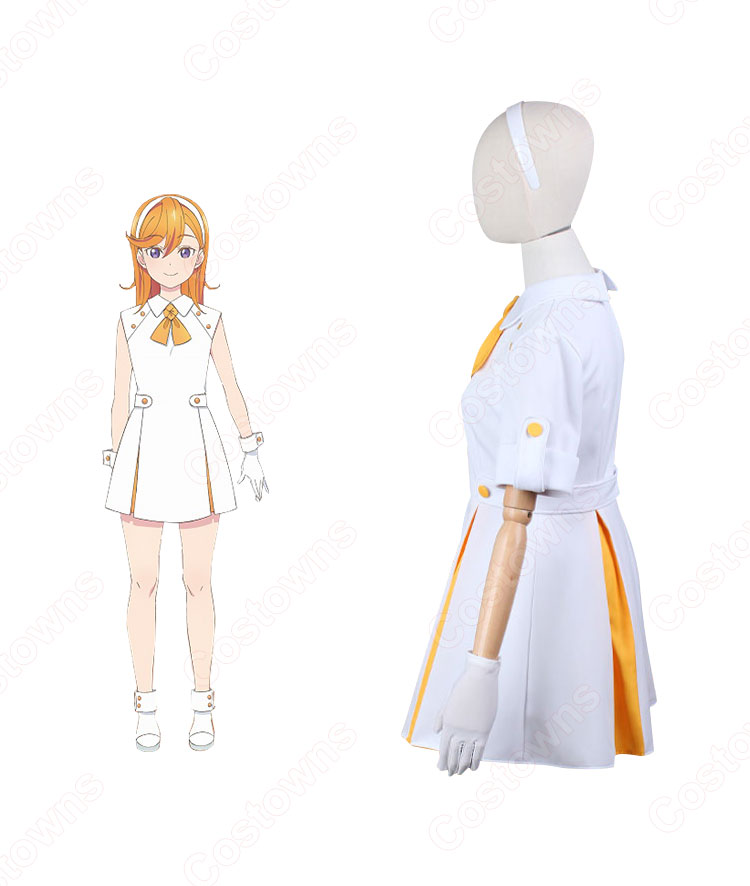 澁谷かのん（しぶやかのん） コスプレ衣装 『ラブライブ！スーパースター!!』 Liella! 常夏☆サンシャイン/Wish Song 第8話 cosplay 仮装 変装-3