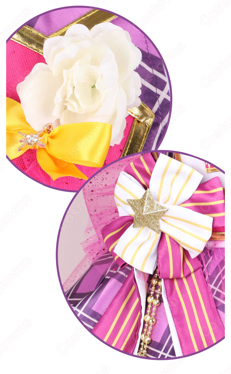 スクフェス 嵐千砂都（あらしちさと） コスプレ衣装 『ラブライブ！ スクールアイドルフェスティバル』 Liella! ＜フレッシュライブ編 フレッシュジャンプ＞ cosplay 仮装 変装-7