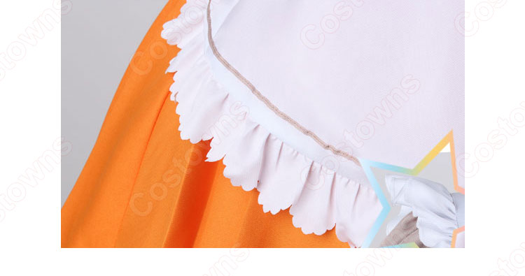 ラブライブカフェ Liella! 澁谷かのん(しぶやかのん) コスプレ衣装 『ラブライブ!スーパースター!!』× スイーツパラダイス コラボカフェ メイド服 cosplay 仮装 変装-8