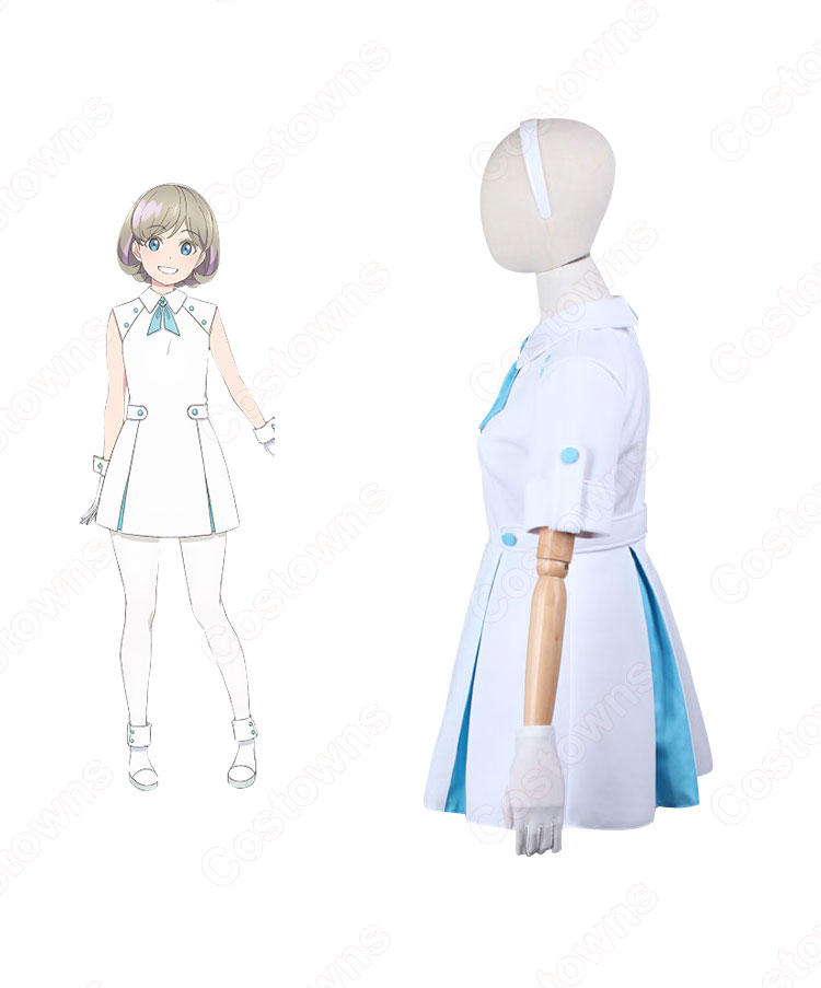 唐可可(タンクゥクゥ) コスプレ衣装 『ラブライブ!スーパースター!!』 Liella! 常夏☆サンシャイン/Wish Song 第8話 cosplay 仮装 変装-3