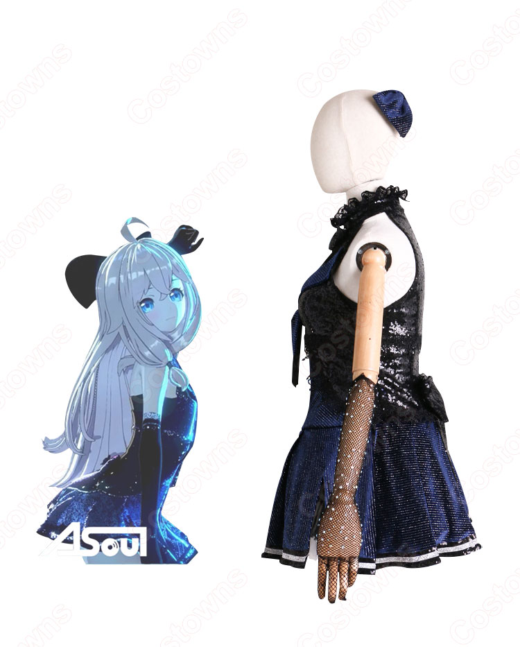 A-SOUL 嘉然（ダイアナ） コスプレ衣装-3