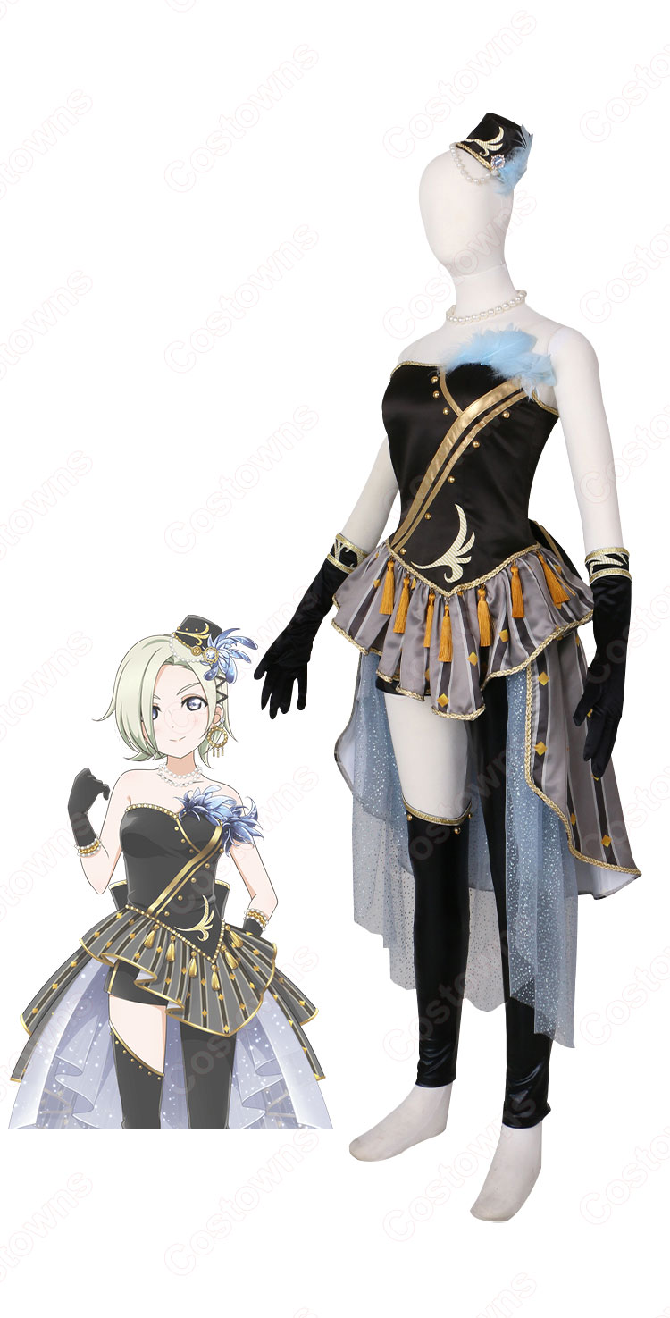 スクスタ ミア・テイラー 「I’m Still」 コスプレ衣装 『ラブライブ! スクールアイドルフェスティバル ALL STARS』 cosplay 仮装 変装-2