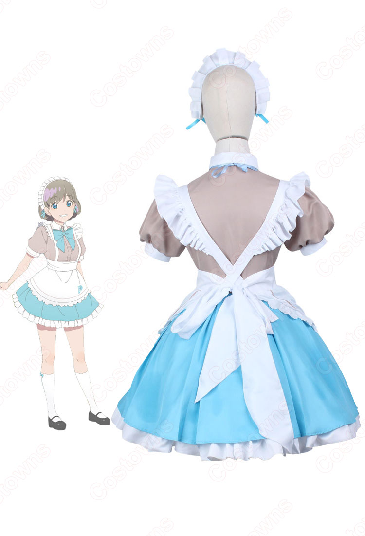 レジェール　唐可可　セガコラボカフェ　コスプレ衣装 唐可可セガコラボカフェコスプレ衣装ラブライブ スーパースター