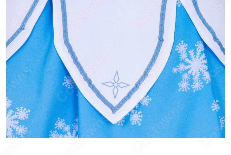 VTuber 雪花ラミィ(なきりあやめ) 初期衣装 コスプレ衣装 「hololive(ホロライブ)」 バーチャルYouTuber 5期生 cosplay 仮装 変装-10