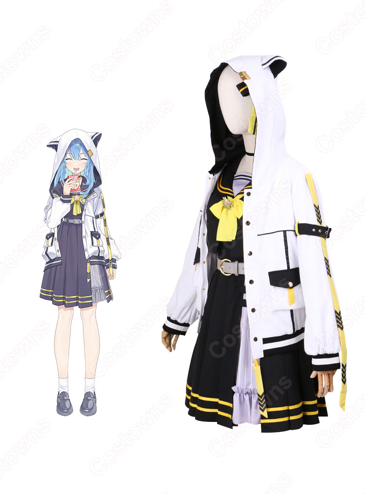 ホロライブ 星街すいせい Vtuber 制服 セーラー服 白 コスプレ 衣装