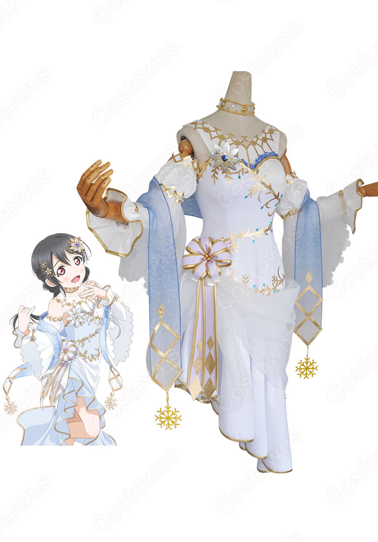 スクフェス 矢澤にこ(やざわにこ) <氷の幻想世界編 ゲレンデの妖精> コスプレ衣装 『ラブライブ! スクールアイドルフェスティバル』 cosplay 仮装 変装-1