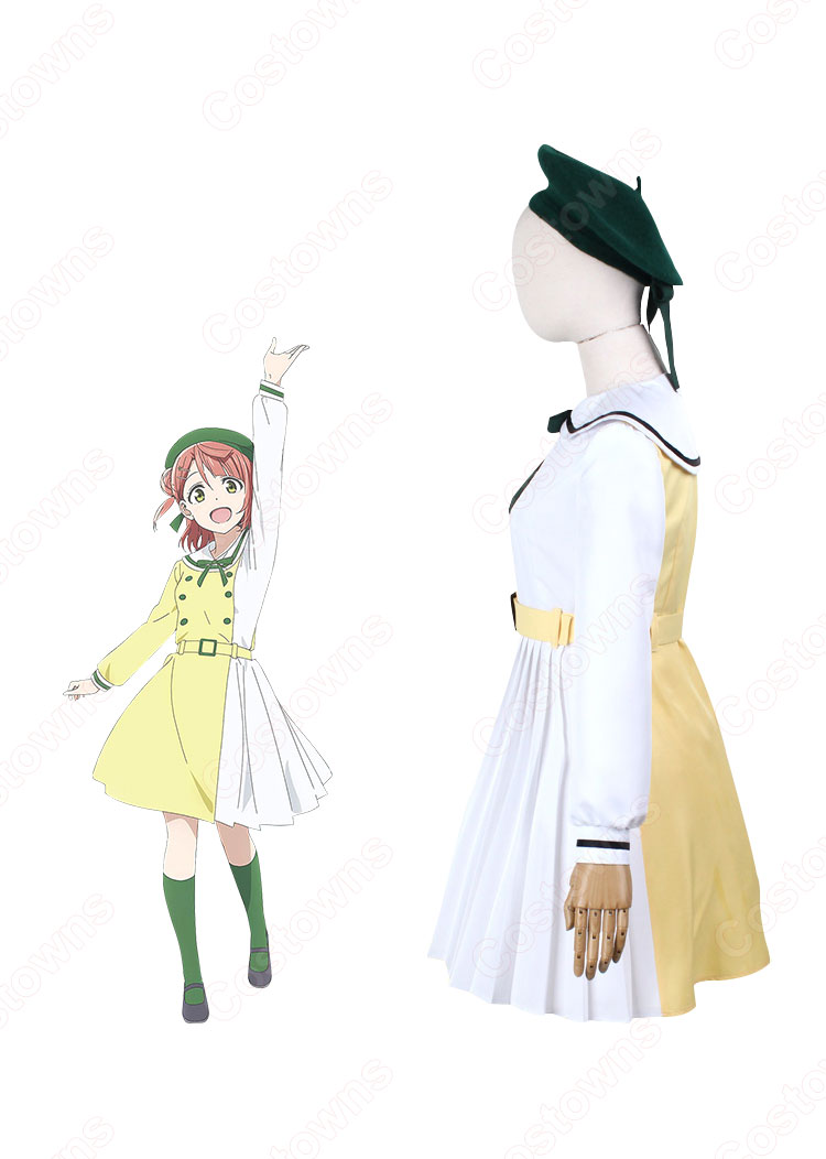 ラブライブ!虹ヶ咲学園スクールアイドル同好会 未来ハーモニー コスプレ衣装 宮下愛 上原歩夢 優木せつ菜 cosplay 仮装 変装-3