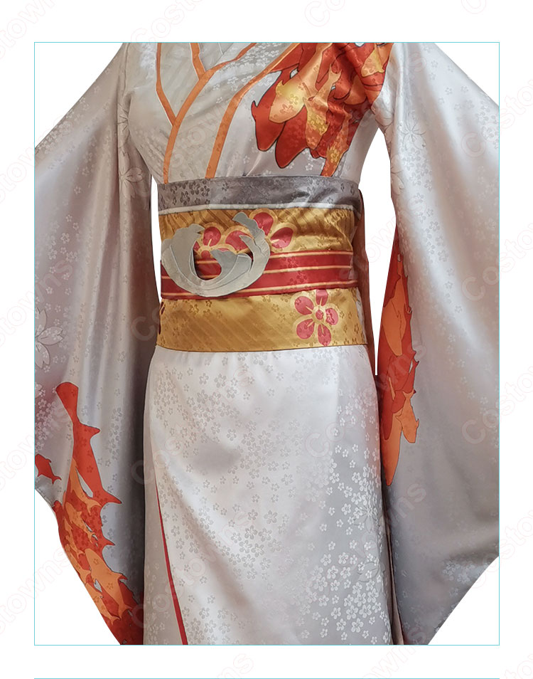 遡及シリーズ 芸者(美智子) 更紗 美人相 コスプレ衣装 『IdentityV 第五人格』(アイデンティティファイブ だいごじんかく) cosplay 仮装 変装-6