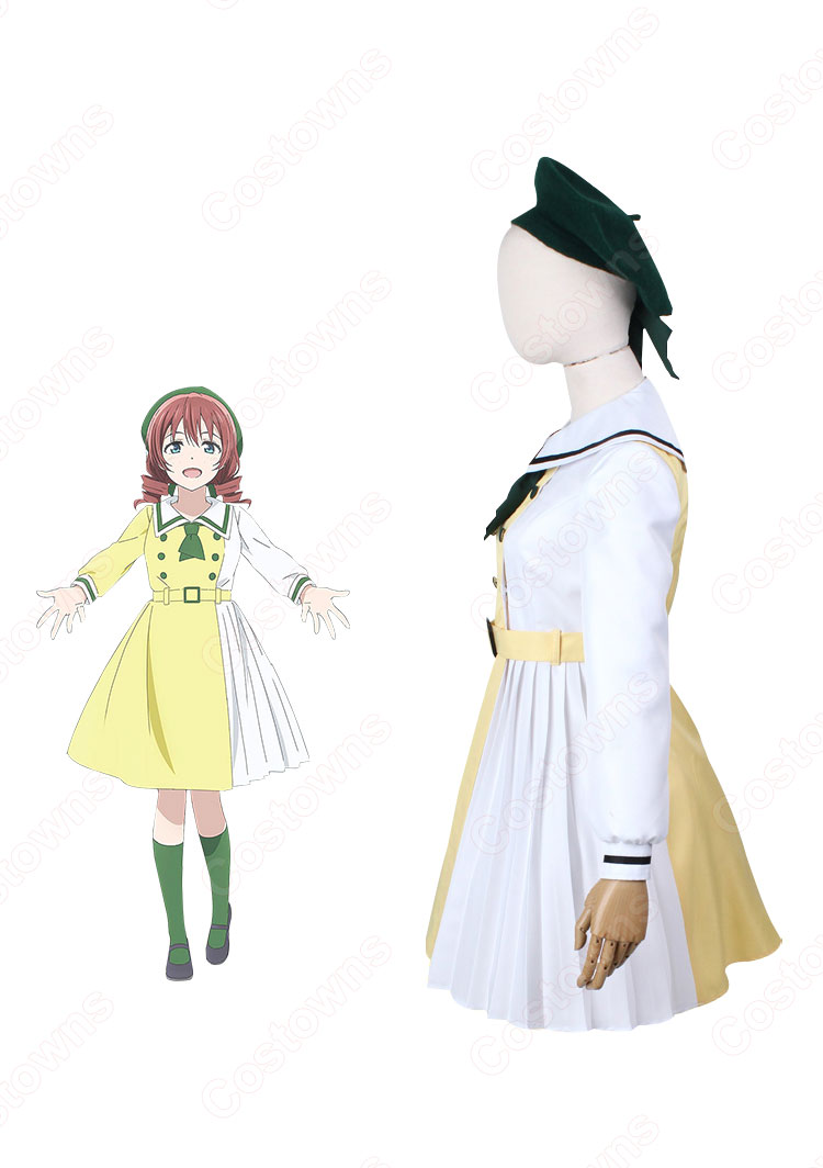 ラブライブ！虹ヶ咲学園スクールアイドル同好会 未来ハーモニー コスプレ衣装 天王寺璃奈 朝香果林 近江彼方 cosplay 仮装 変装-3