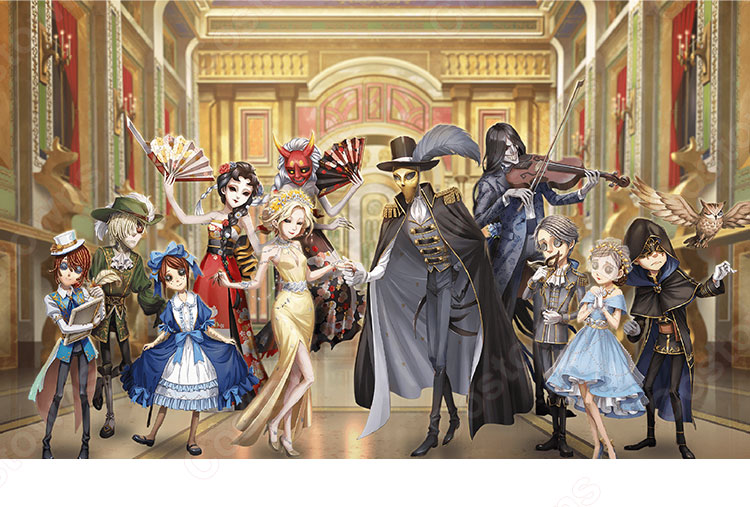 庭師(エマ・ウッズ) 仮面舞踏会 コスプレ衣装 『IdentityV 第五人格』(アイデンティティファイブ だいごじんかく) サンシャインシティプリンスホテル サバイバー cosplay 仮装 変装-1