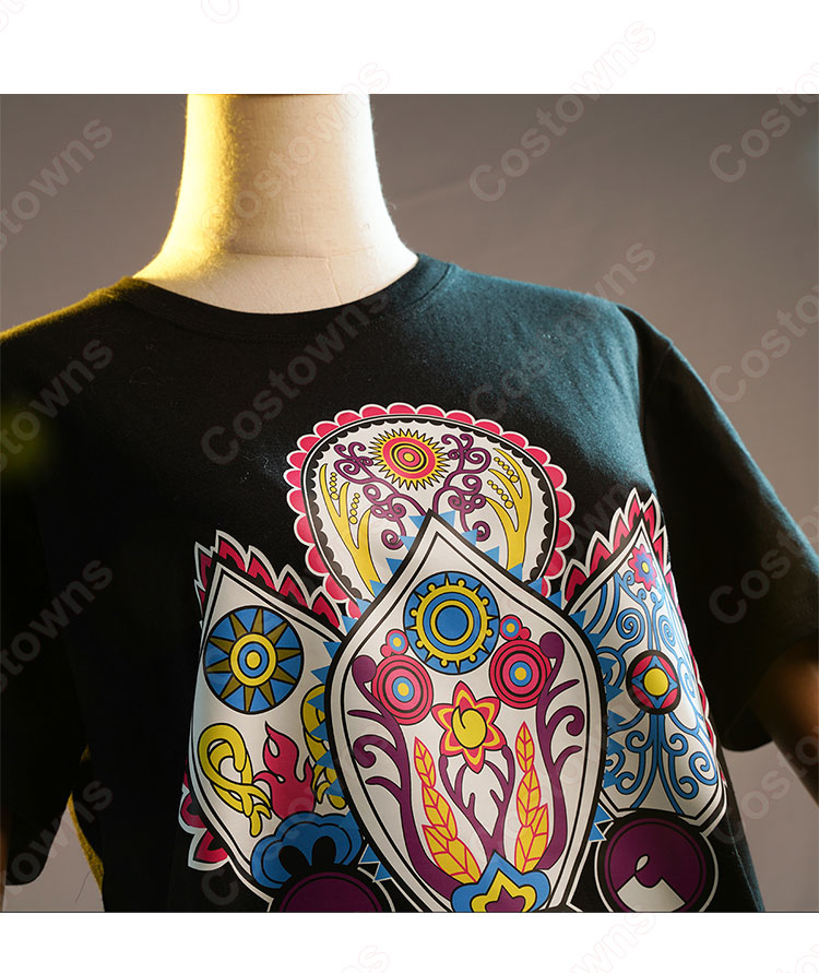 着せ恋 喜多川海夢（きたがわまりん）普段着 コスプレ衣装 『その着せ替え人形は恋をする』（そのビスク・ドールはこいをする） Tシャツ ショートパンツ cosplay 仮装 変装-3