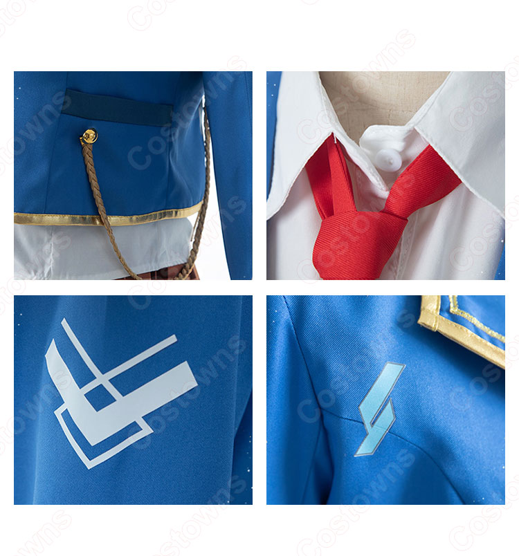 ヘブバン 茅森月歌(かやもりるか) コスプレ衣装 『ヘブンバーンズレッド』 cosplay 仮装 変装-4