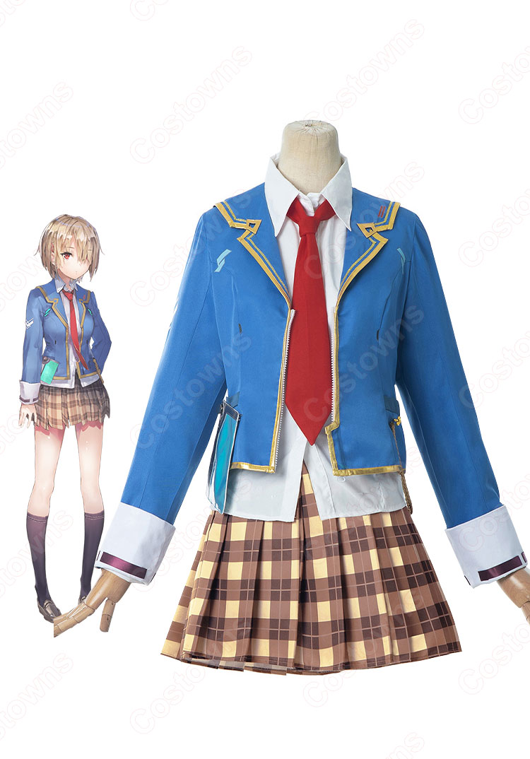 ヘブバン 茅森月歌(かやもりるか) コスプレ衣装 『ヘブンバーンズレッド』 cosplay 仮装 変装-1