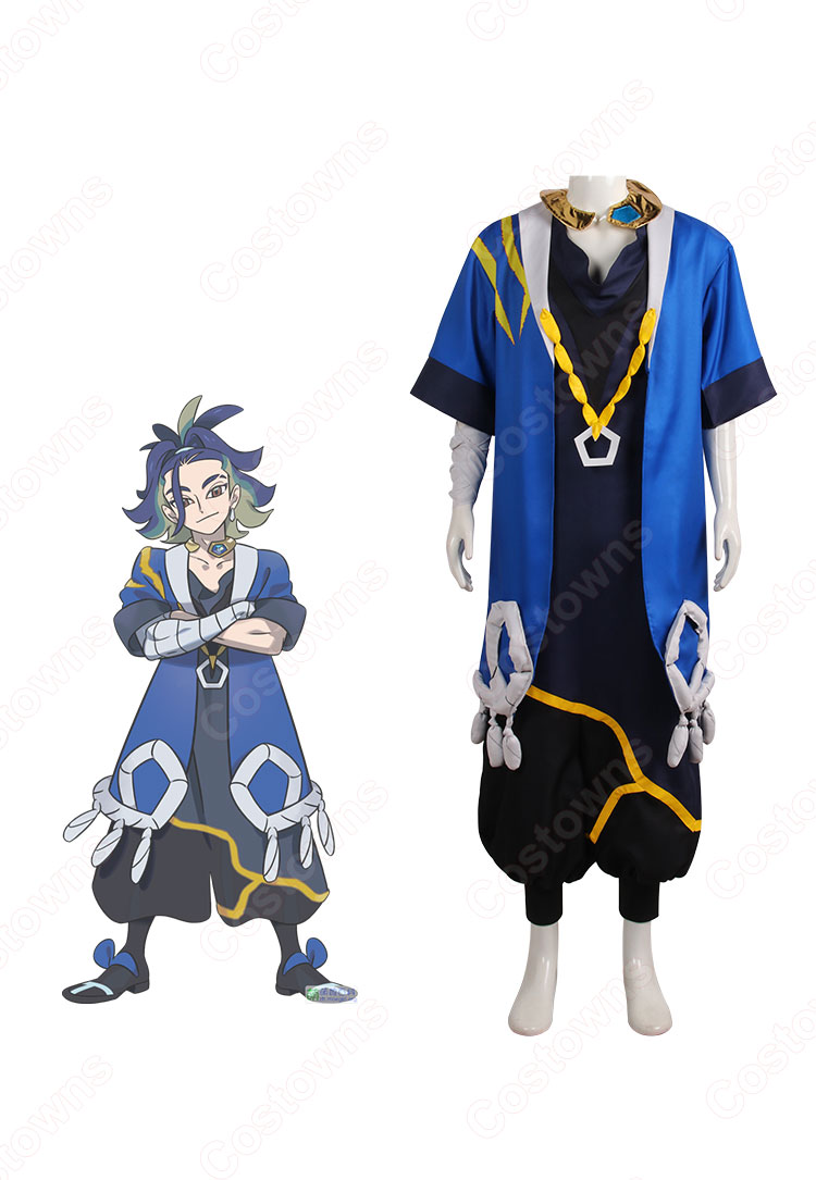 Pokémon LEGENDS アルセウス コンゴウ団 セキ コスプレ衣装 - Costowns