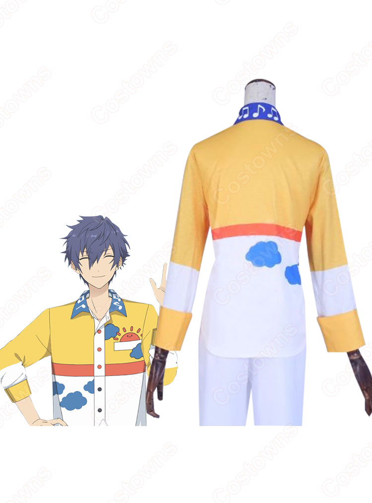 あんスタ おじさんといっしょ あんさんぶる体操!! 全員 コスプレ衣装 『あんさんぶるスターズ！！』 ESアイドルソング 桜河こはく 漣ジュン 佐賀美陣 椚章臣 体操服 cosplay 仮装 変装-5