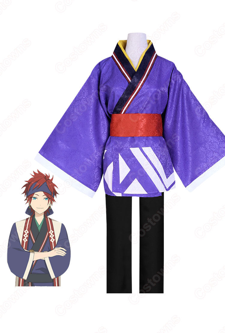 あんスタ 天城一彩(あまぎひいろ) 故郷の服 幼少期 コスプレ衣装 『あんさんぶるスターズ!!』 ALKALOID cosplay 仮装 変装-5