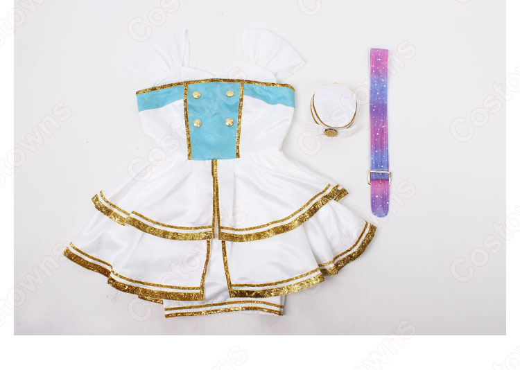 スクスタ3rdシーズン 小原鞠莉 松浦果南 黒澤ダイヤ コスプレ衣装 『ラブライブ! スクールアイドルフェスティバル ALL STARS』 cosplay 仮装 変装-10