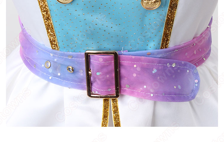 スクスタ3rdシーズン 小原鞠莉 松浦果南 黒澤ダイヤ コスプレ衣装 『ラブライブ! スクールアイドルフェスティバル ALL STARS』 cosplay 仮装 変装-8