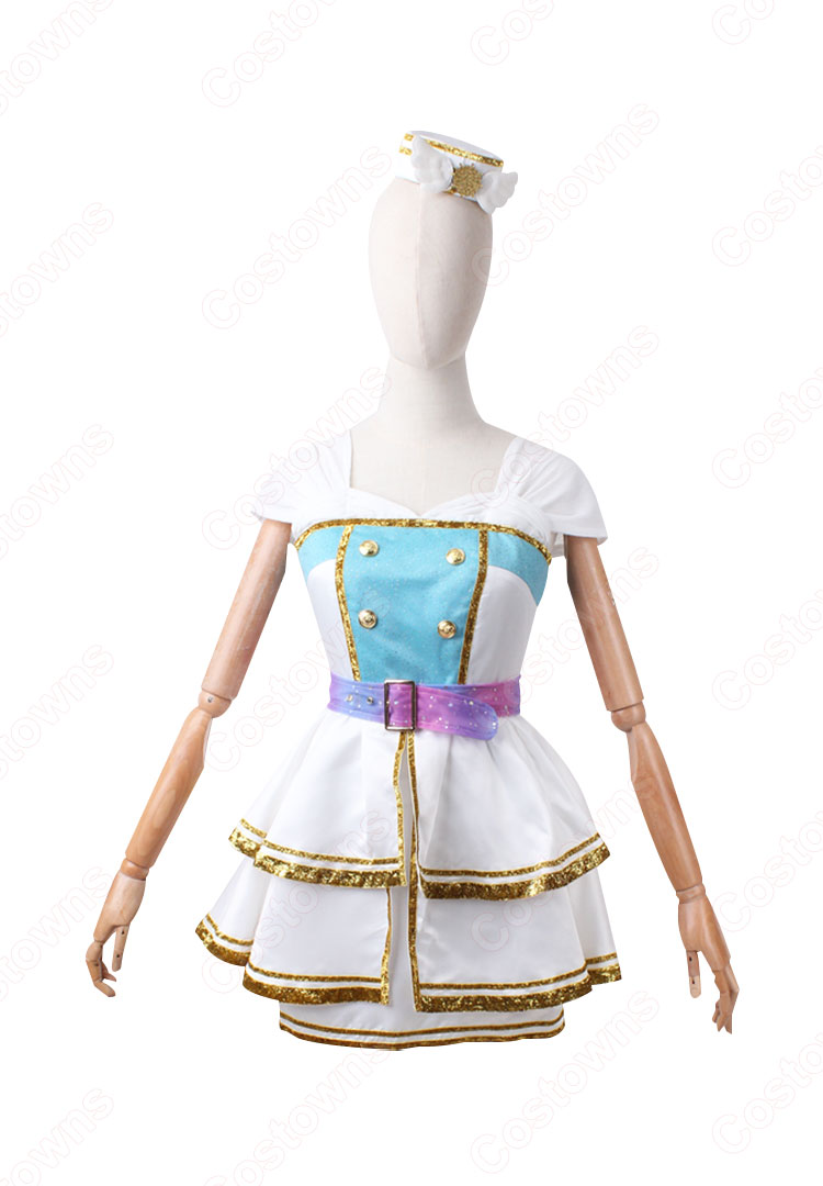 スクスタ3rdシーズン 小原鞠莉 松浦果南 黒澤ダイヤ コスプレ衣装 『ラブライブ! スクールアイドルフェスティバル ALL STARS』 cosplay 仮装 変装-2
