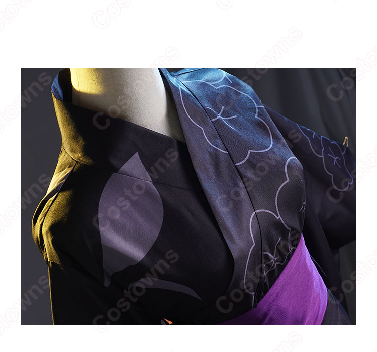 着せ恋 喜多川海夢（きたがわまりん） 浴衣 コスプレ衣装 『その着せ替え人形は恋をする』（そのビスク・ドールはこいをする） 夏祭り 花火大会 cosplay 仮装 変装-4