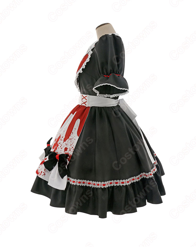 ハロウィン メイド服 ロリータ(Lolita) ワンピース 大人 コスチューム 仮装-5
