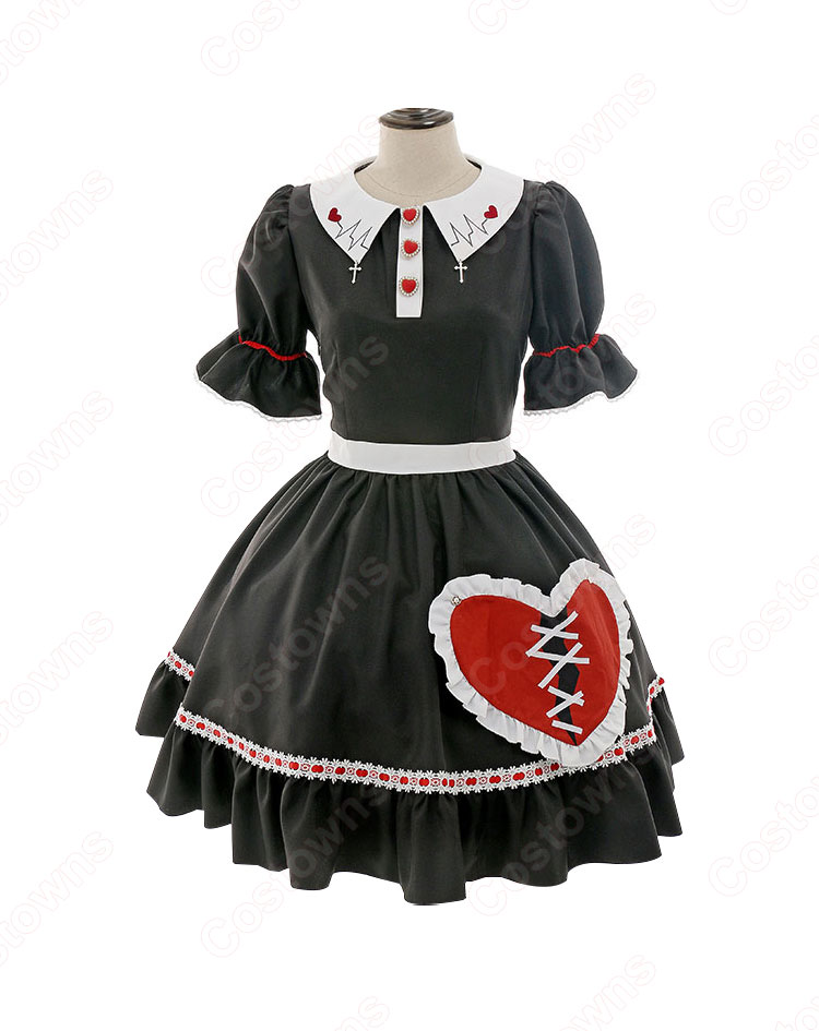 ハロウィン メイド服 ロリータ(Lolita) ワンピース 大人 コスチューム 仮装-8