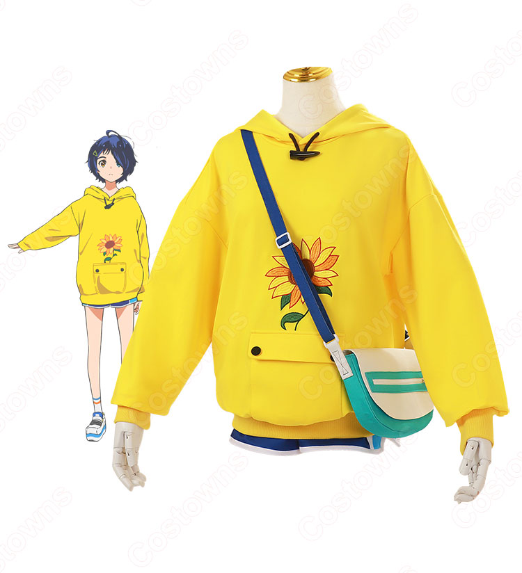 ワンエグ 大戸アイ(おおとアイ) パーカー コスプレ衣装 『ワンダーエッグ・プライオリティ』 cosplay 仮装 変装-2